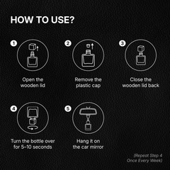 Pure Comfort - Hanging Car Perfumes (Pack of 4)