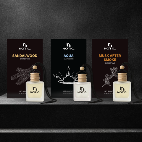 The Gentleman - Hanging Car Perfumes (Pack of 3)