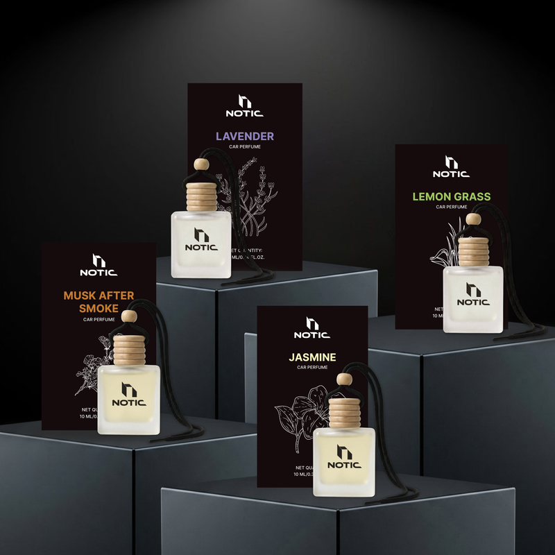 Pure Comfort - Hanging Car Perfumes (Pack of 4)