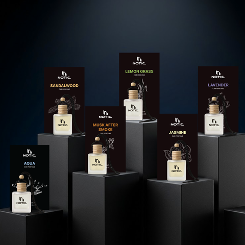 The Full Collection - Hanging Car Perfumes (Pack of 6)