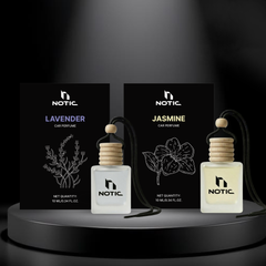 Floral Duo - Hanging Car Perfumes (Pack of 2)