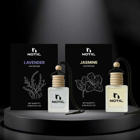 Floral Duo - Hanging Car Perfumes (Pack of 2)